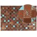Beliani Retazos ALIAGA 160x230 Beliani Retazos ALIAGA 160x230 Dorado
