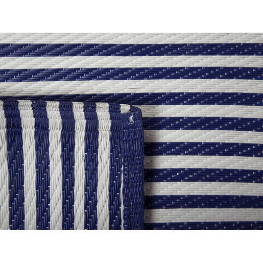Tapete de exterior HALDIA Azul marinho 90 x 180 cm