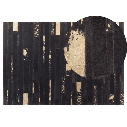 Tapete ARTVIN Castanho 140 x 200 cm Pele