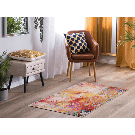 Tapete ISPARTA Multicolor 80 x 150 cm Tapete ISPARTA Multicolor 80 x 150 cm