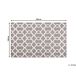 Beliani De pelo corto ZILE 140x200 Beliani De pelo corto ZILE 140x200 Gris Claro