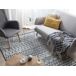 Beliani De pelo corto KEBAN 140x200 Beliani De pelo corto KEBAN 140x200 Gris Claro