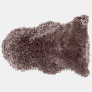 Tapete de pelo sintético MUNGO Castanho 63 x 95 cm