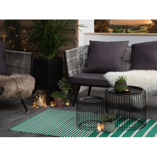 Tapete de exterior HALDIA Verde 90 x 180 cm