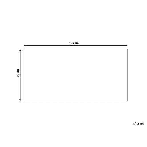 Tapete de exterior HALDIA Verde 90 x 180 cm