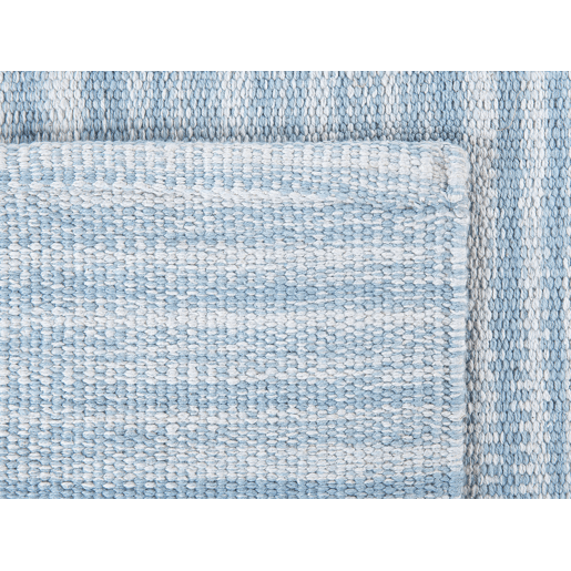 Tapete DERINCE Azul claro 80 x 150 cm Algodão