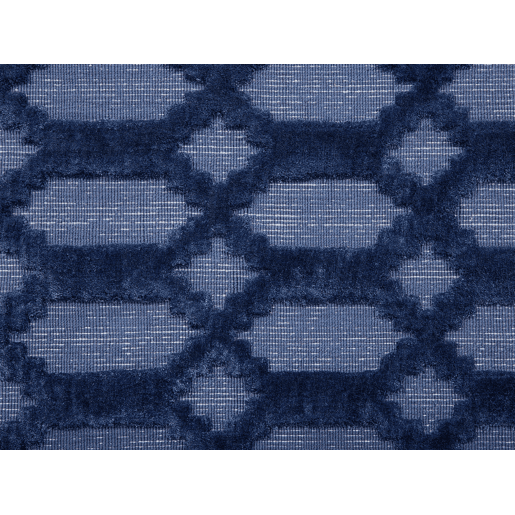 Tapete CIZRE Azul marinho 160 x 230 cm Viscose