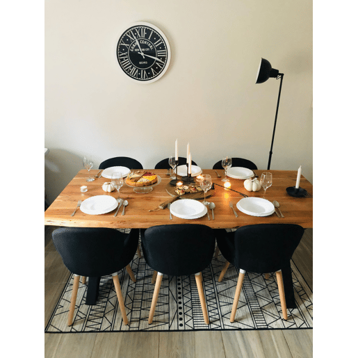 Tapete KEBAN Preto 160 x 230 cm