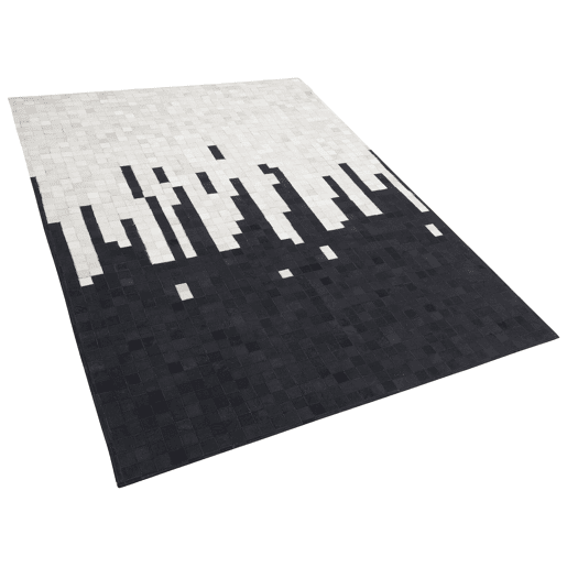 Tapete BOLU Preto 160 x 230 cm Pele