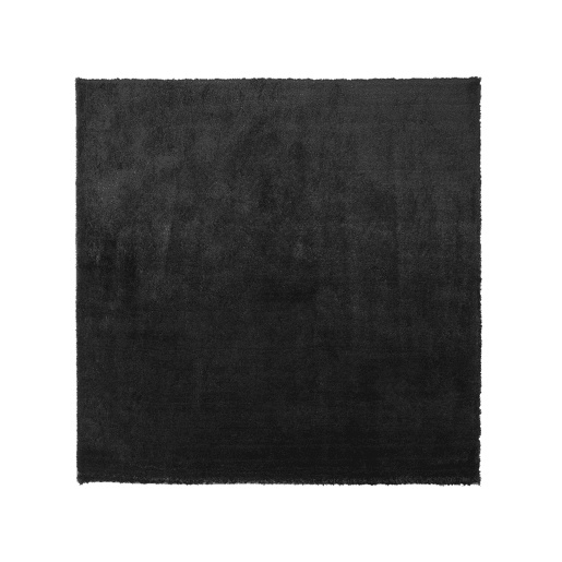 Tapete felpudo EVREN Preto 200 x 200 cm