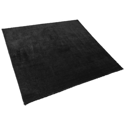Tapete felpudo EVREN Preto 200 x 200 cm