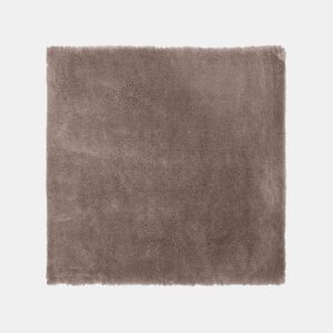 Tapete felpudo EVREN Castanho claro 200 x 200 cm