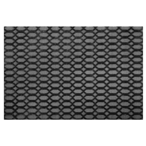 Tapete CIZRE Cinzento escuro 140 x 200 cm Viscose
