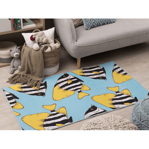 Tapetes para Crianças FIZME Azul 80 x 140 cm
