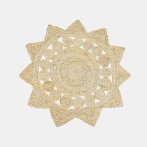 Tapete ARABAN Creme ø 120 cm Juta