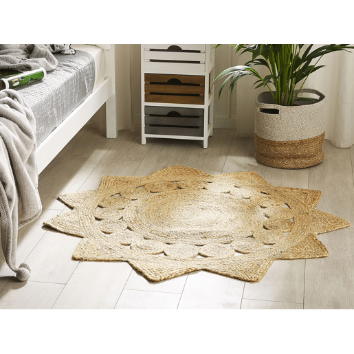 Tapete ARABAN Creme ø 120 cm Juta