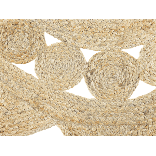 Tapete ARABAN Creme ø 120 cm Juta