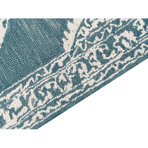 Tapete GEVAS Azul 80 x 150 cm Lã