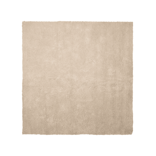 Tapete felpudo DEMRE Creme claro 200 x 200 cm
