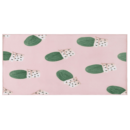 Tapetes para Crianças ELDIVAN Rosa 80 x 150 cm