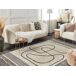 Beliani De pelo corto DOKUZ 140x200 Beliani De pelo corto DOKUZ 140x200 Beige