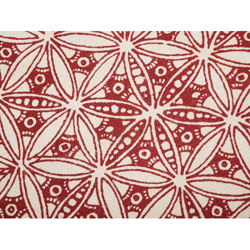 Tapete MEZITILI Vermelho ø 120 cm Algodão