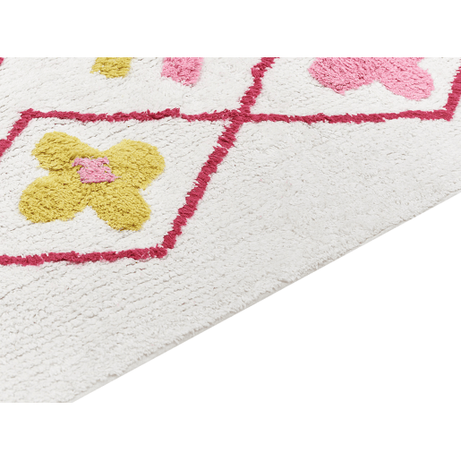Tapetes para Crianças CAVUS Branco 160 x 230 cm Algodão