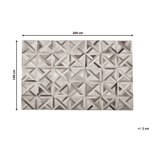 Tapete TAYTAN Creme 140 x 200 cm Pele