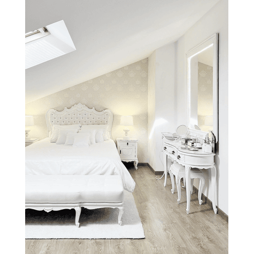 Tapete felpudo DEMRE Branco 140 x 200 cm