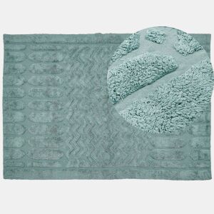 Tapete SIRNAK Verde menta 160 x 230 cm Algodão