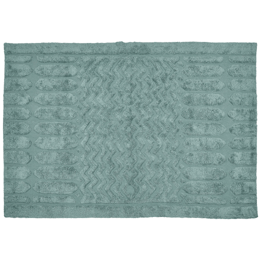 Tapete SIRNAK Verde menta 160 x 230 cm Algodão
