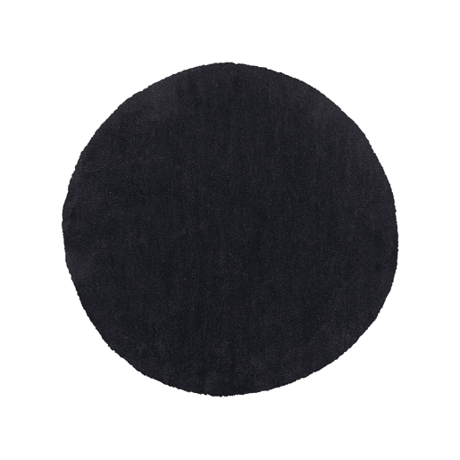 Tapete felpudo DEMRE Preto ø 140 cm