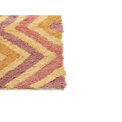 Tapete CANAKKALE Multicolor 140 x 200 cm Algodão Tapete CANAKKALE Multicolor 140 x 200 cm Algodão