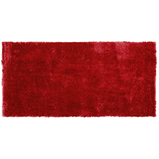 Tapete felpudo EVREN Vermelho 80 x 150 cm