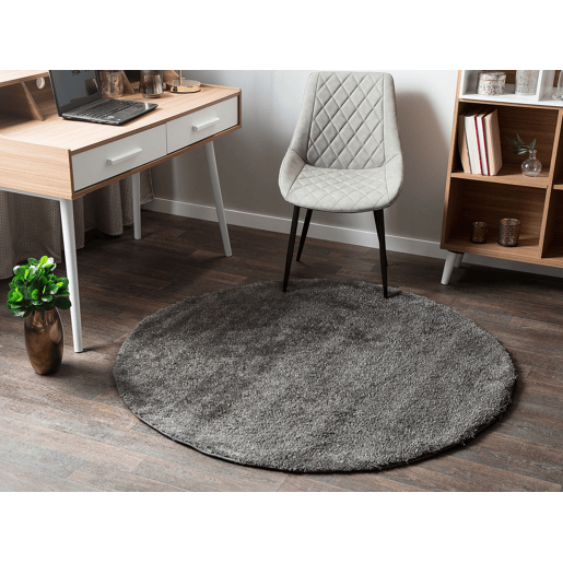 Tapete felpudo DEMRE Cinzento escuro ø 140 cm