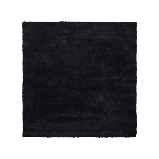Tapete felpudo DEMRE Preto 200 x 200 cm