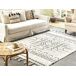 Beliani De pelo corto KHOURIBGA 160x230 Beliani De pelo corto KHOURIBGA 160x230 Blanco/ Beige