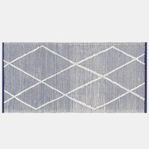 Tapete SYNOPA Azul 80 x 150 cm Algodão