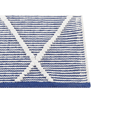 Tapete SYNOPA Azul 80 x 150 cm Algodão