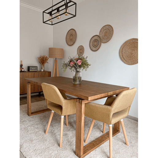 Tapete felpudo DEMRE Creme claro 160 x 230 cm