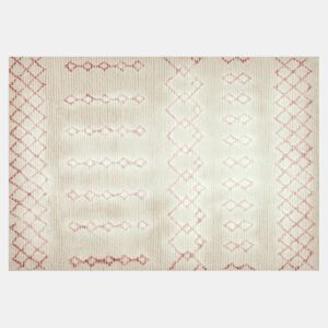 Tapete BUXAR Creme 140 x 200 cm Algodão