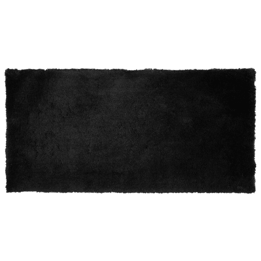 Tapete felpudo EVREN Preto 80 x 150 cm