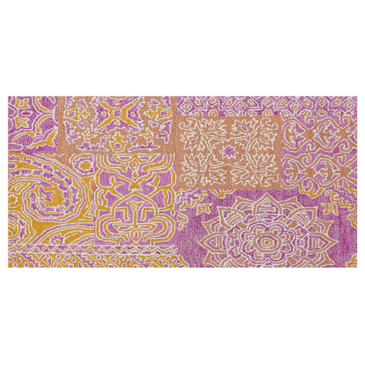 Tapete AVANOS Rosa 80 x 150 cm Lã
