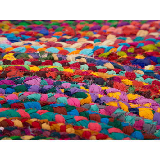 Tapete YENICE Multicolor ø 140 cm Juta