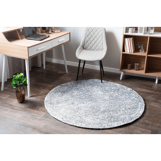 Tapete felpudo DEMRE Cinzento ø 140 cm