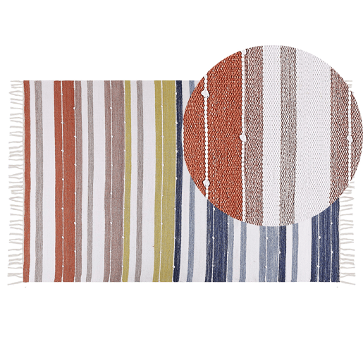 Tapete de exterior TOZAKLI Multicolor 140 x 200 cm