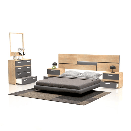 Quarto Ataneq Pure 4C Cambria - Grafite x x cm