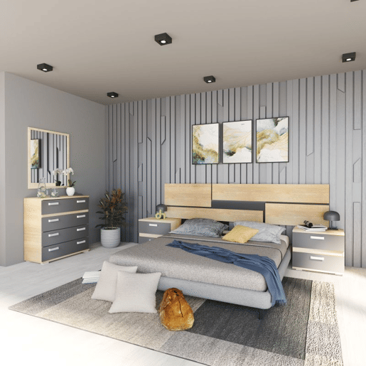 Quarto Ataneq Pure 4C Cambria - Grafite x x cm