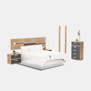 Quarto Ataneq Pure 5C Cambria - Grafite x x cm