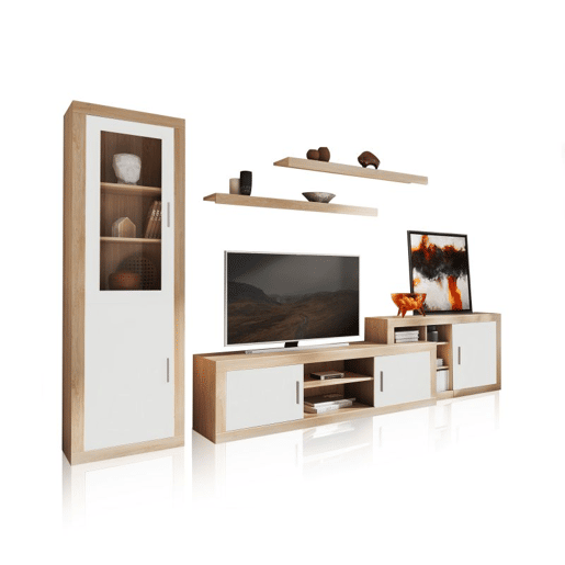 Nuka Salon V11 Cambria - Branco 330 x 193,2 x 41,4 cm